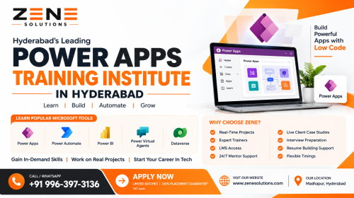 Power Apps Training Institute in Hyderabad